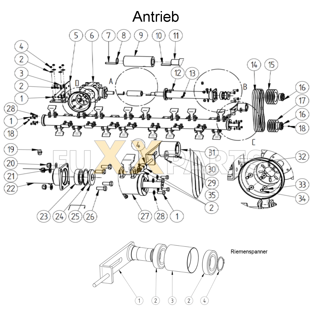 Teutona Antrieb 180-220