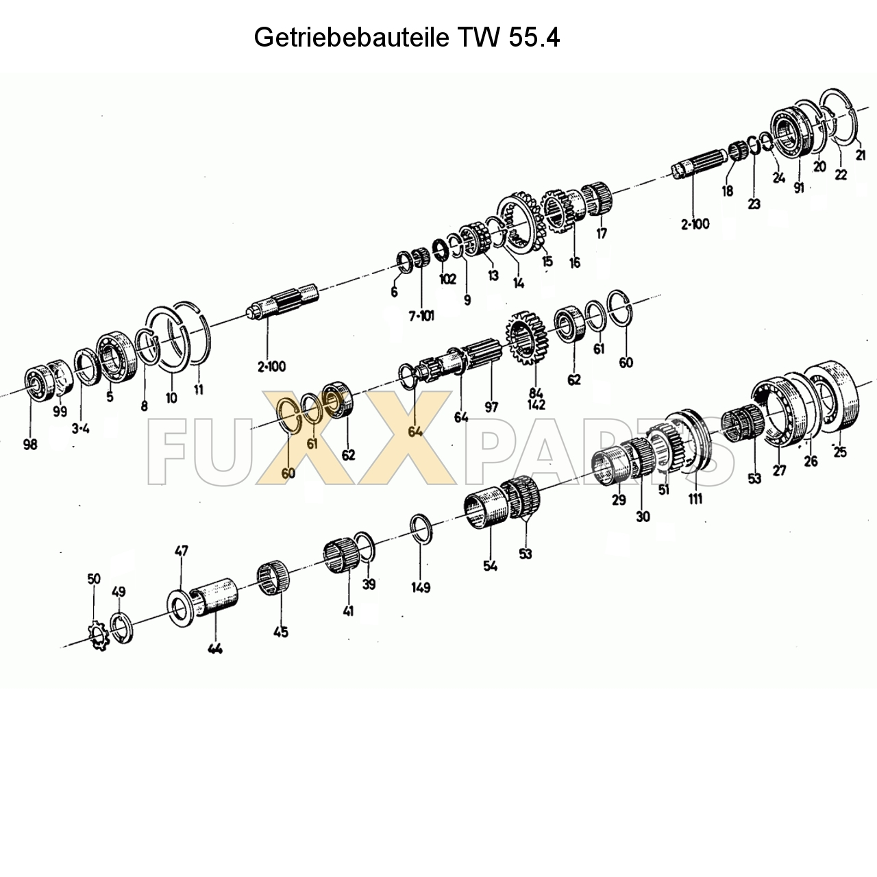 D 6806 Getriebebauteile