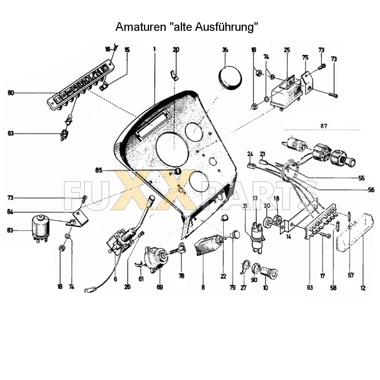 D 6806 Amaturen alte Ausführung