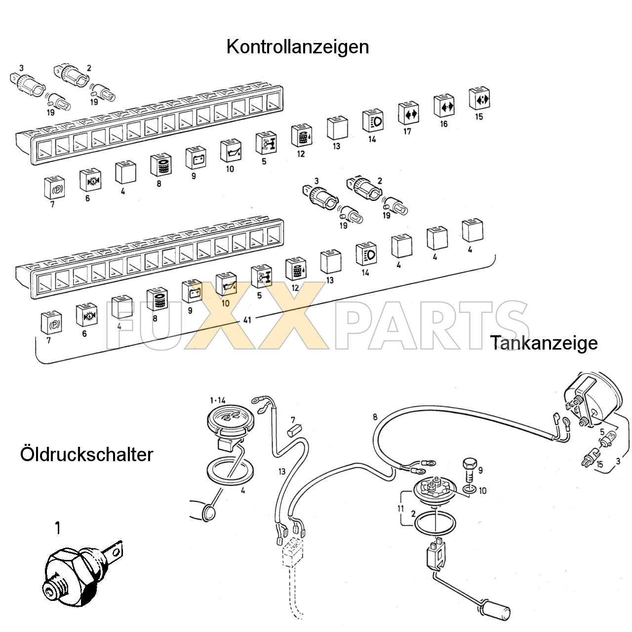 DX 110-78XX Kontrollanzeigen 1