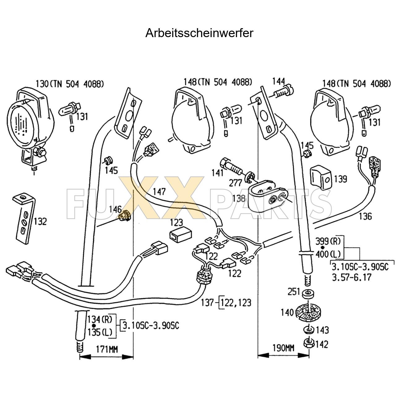 AgroPrima 4.31 Arbeitsscheinwerfer