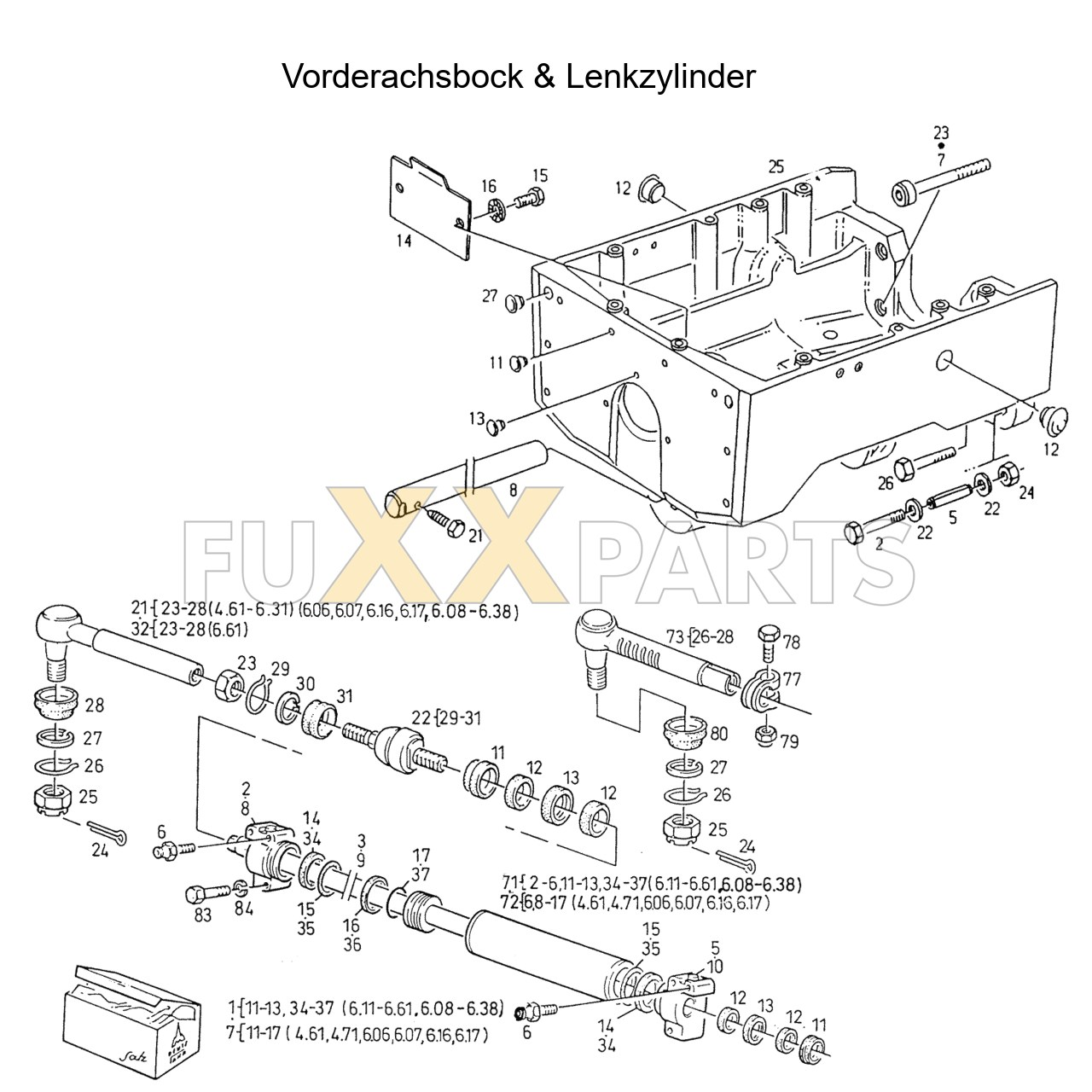 AgroXtra 6.17 Vorderachsbock
