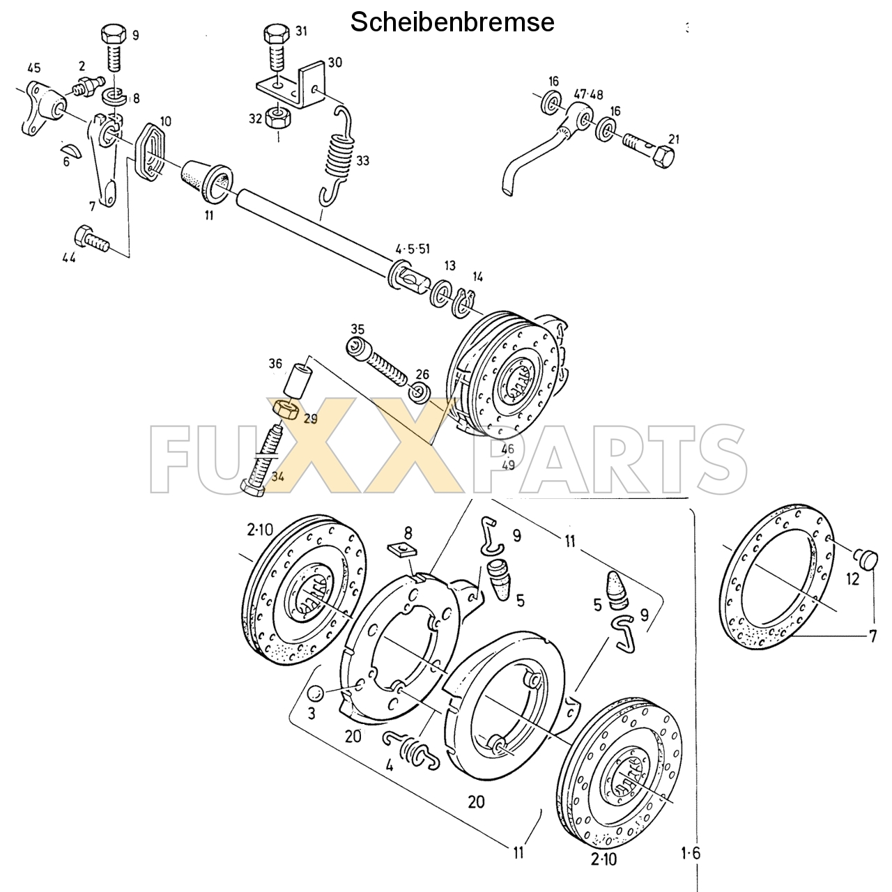 D 6207 Scheibenbremse