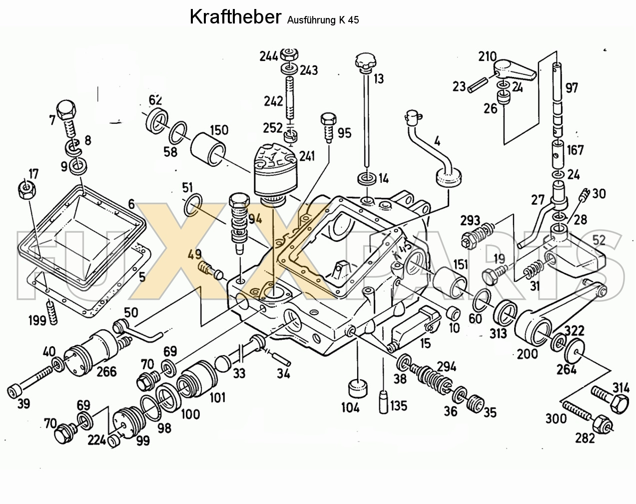 D 4006 Kraftheber K45