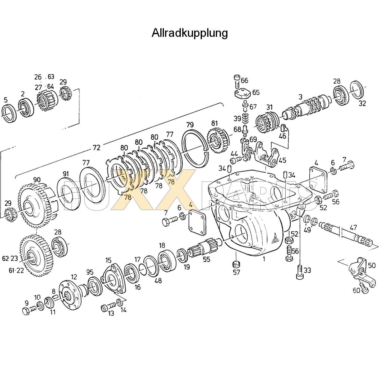 D 6807 Allradkupplung