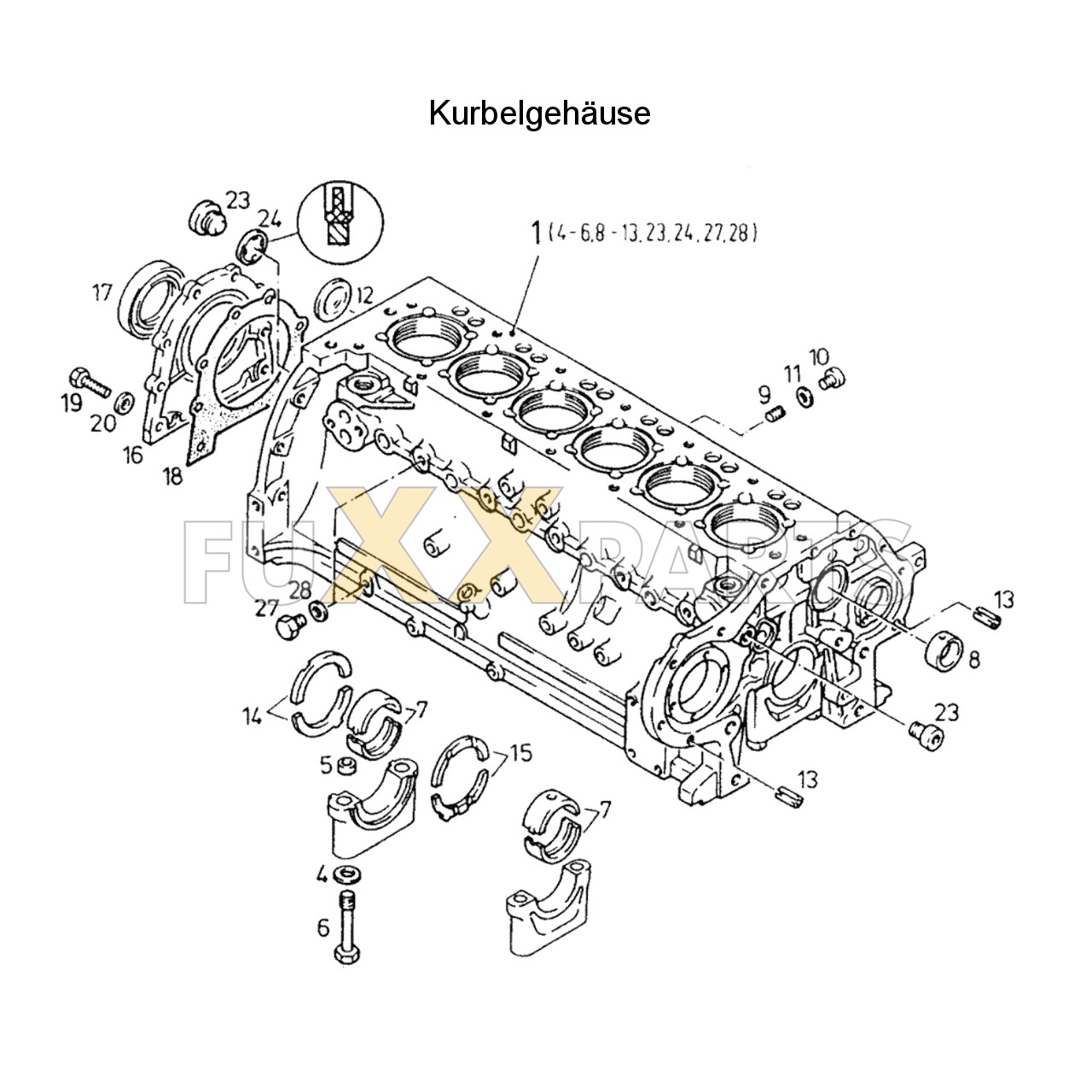 AgroXtra 6.17 Kurbelgehäuse