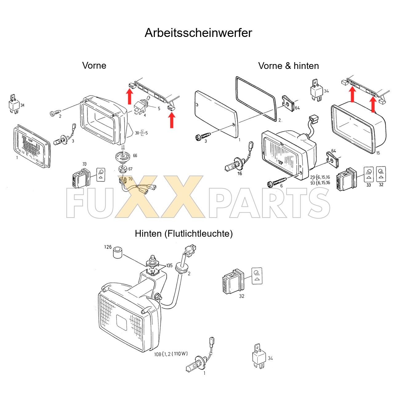 AgroStar 4.61 Arbeitsscheinwerfer