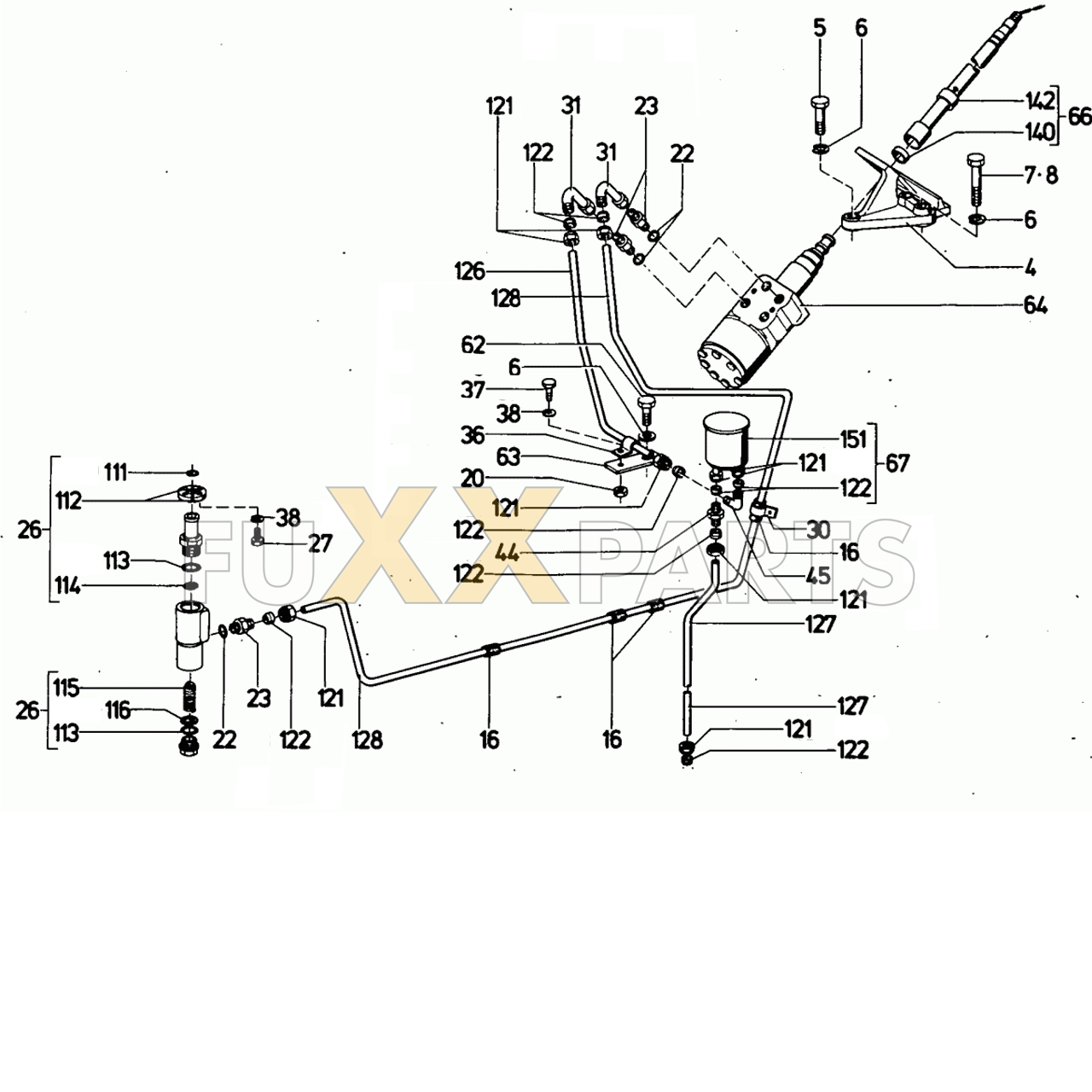 D 6806 Hydraulische Lenkung 2