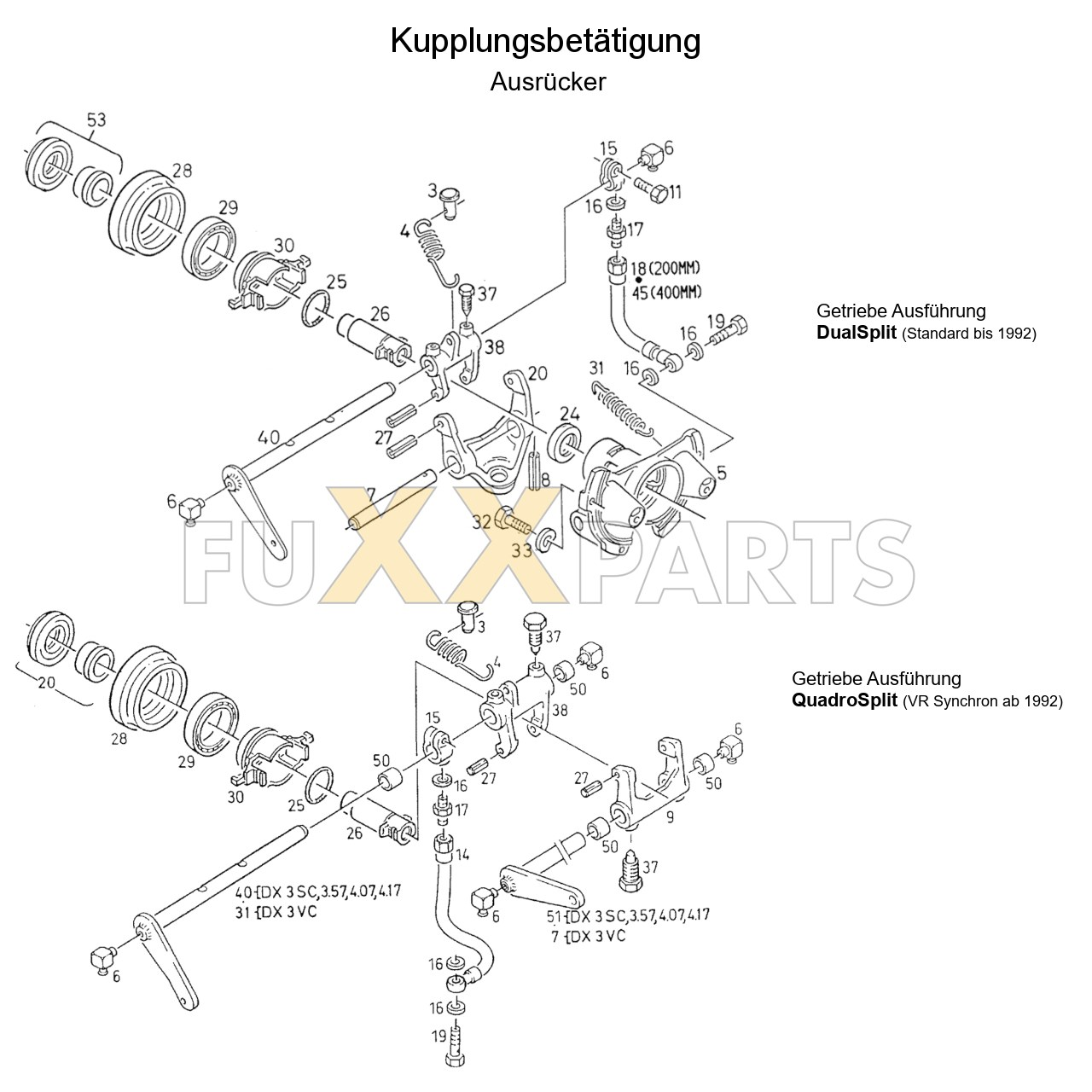 AgroXtra 3.57 Kupplungsbetätigung 1
