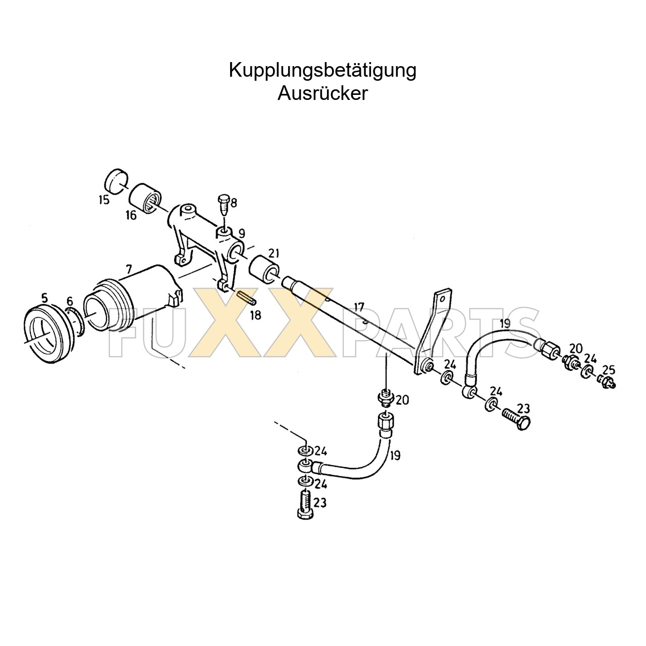 AgroStar 4.61 Kupplungsbetätigung 2