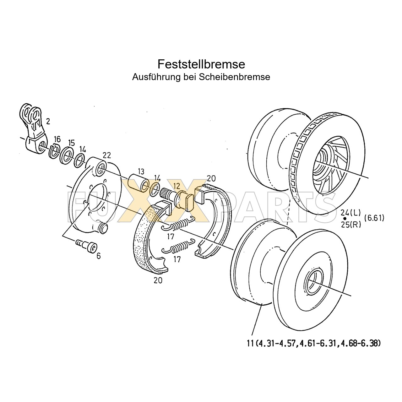 AgroXtra 4.57 Feststellbremse