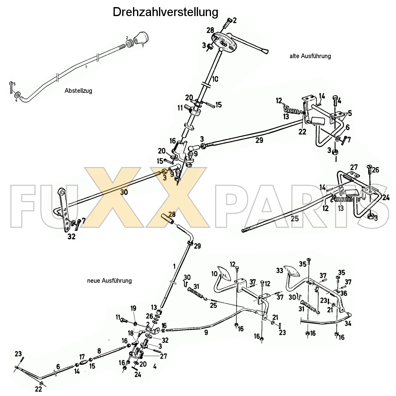 D 4006 Drehzahlverstellung