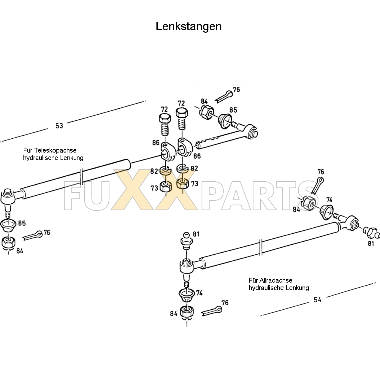 D 6507 Lenkstangen