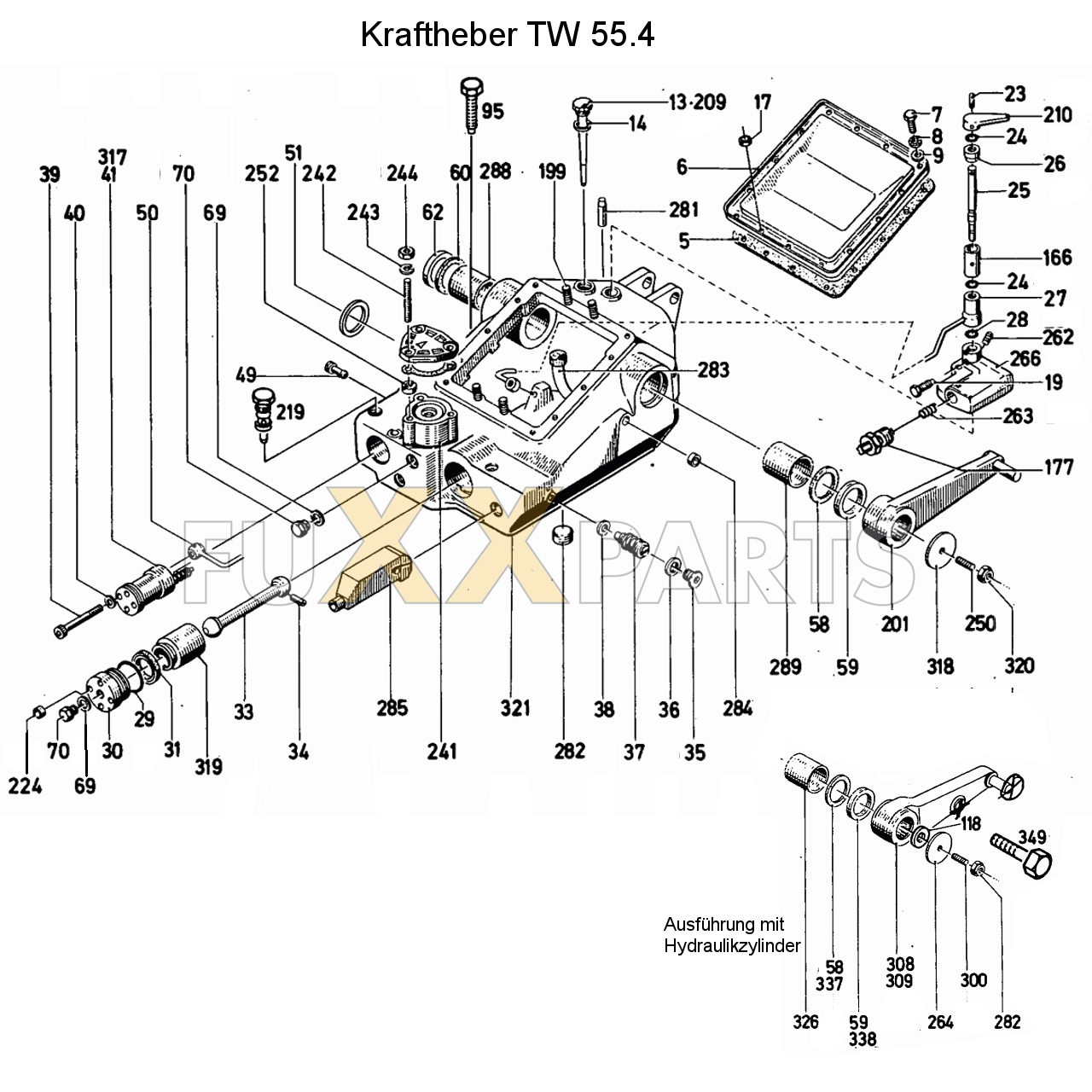 D 6806 Kraftheber TW 55.4
