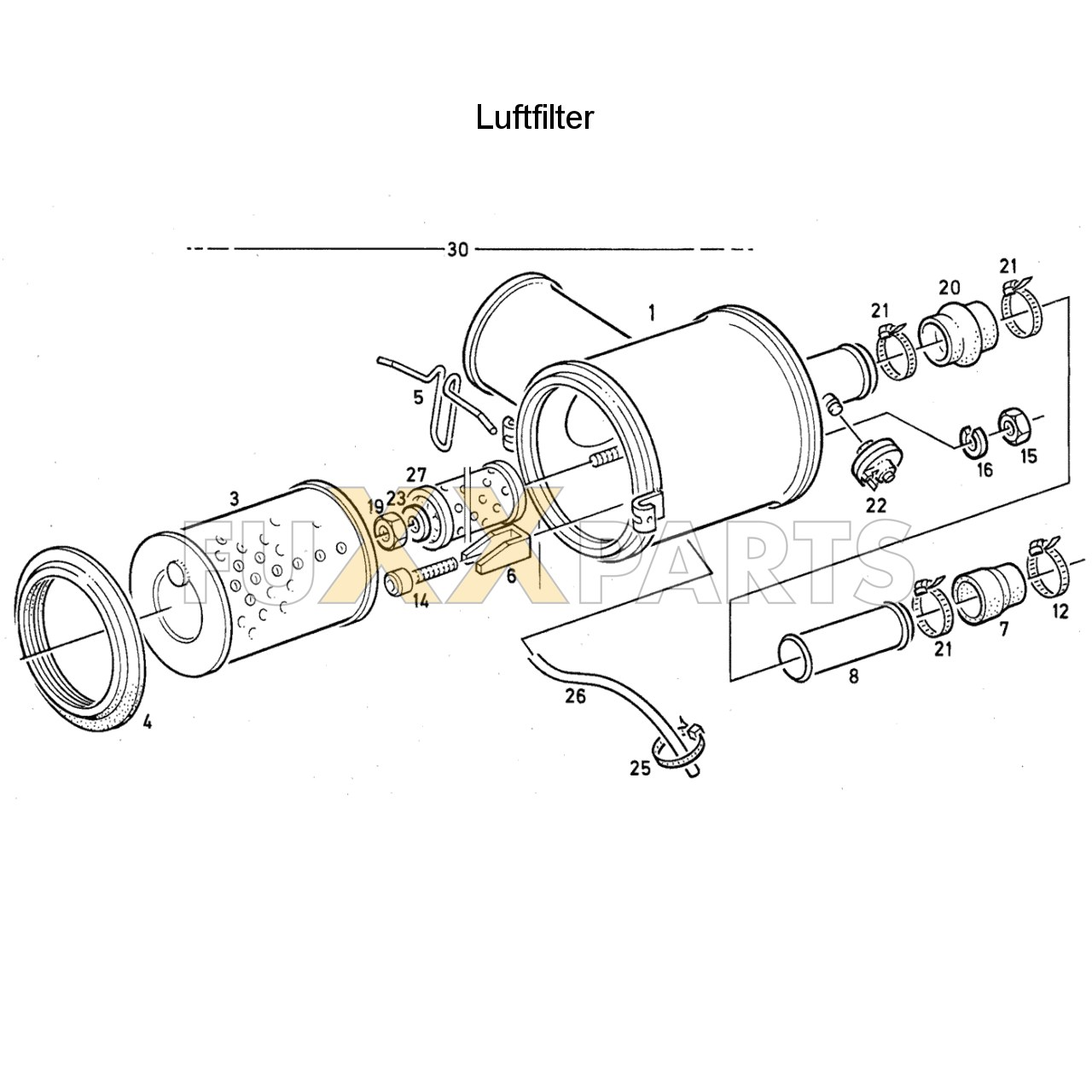 DX 85-78XX Luftfilter 1