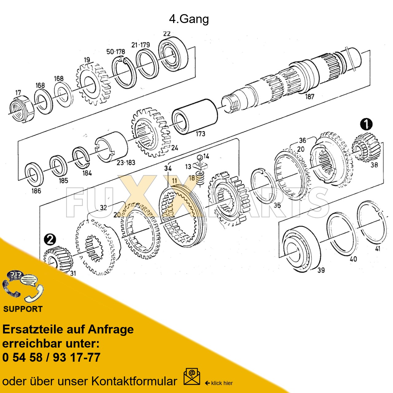 DX 85-78XX 4ter Gang