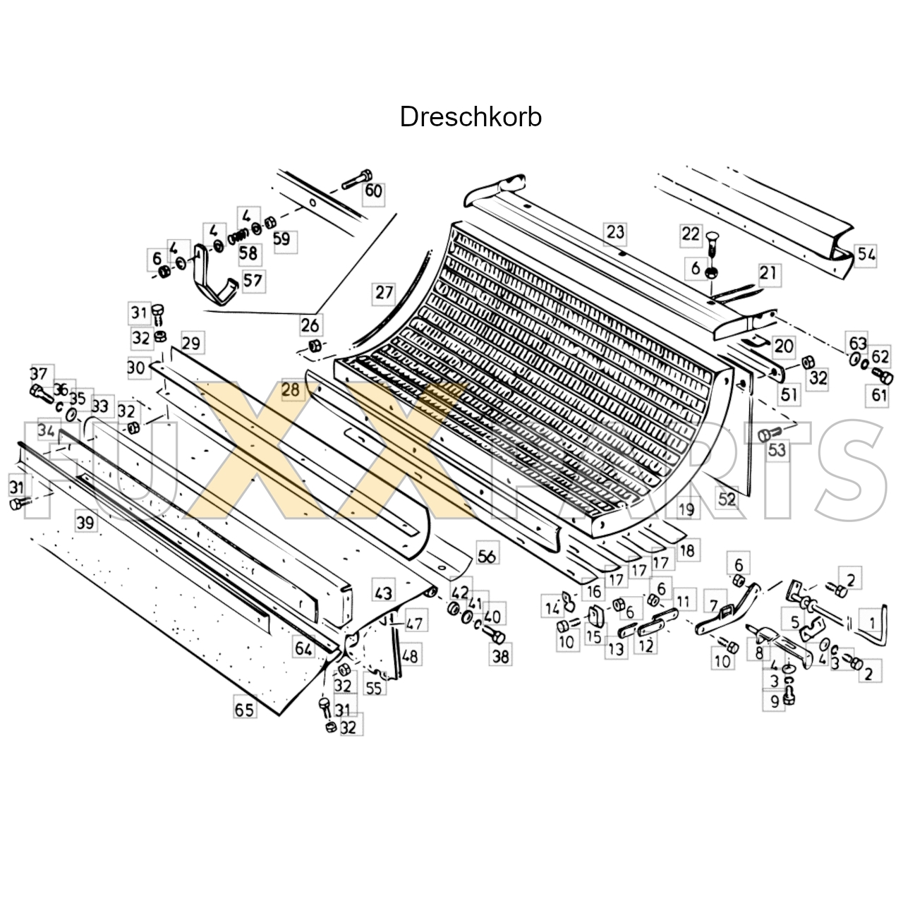 4080 Dreschkorb