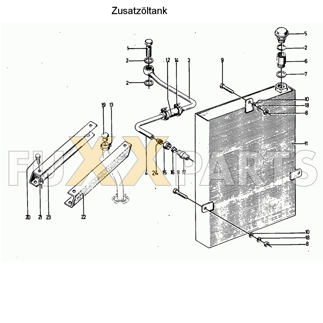 D 4006 Zusatzöltank