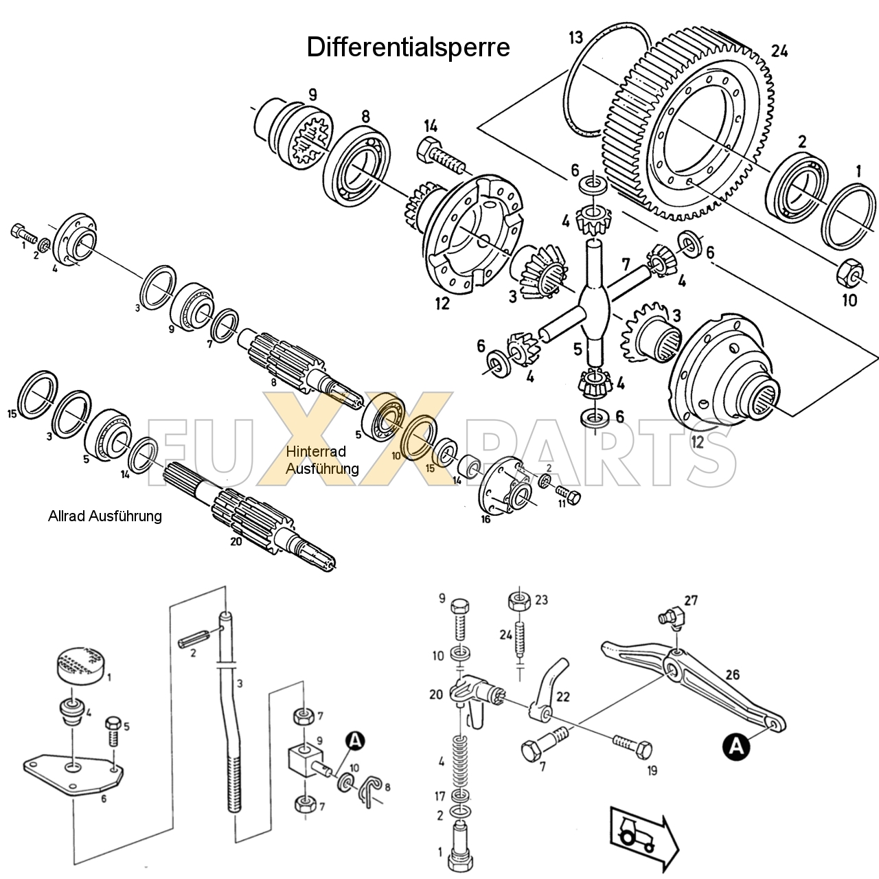 D 6507 C Differentialsperre