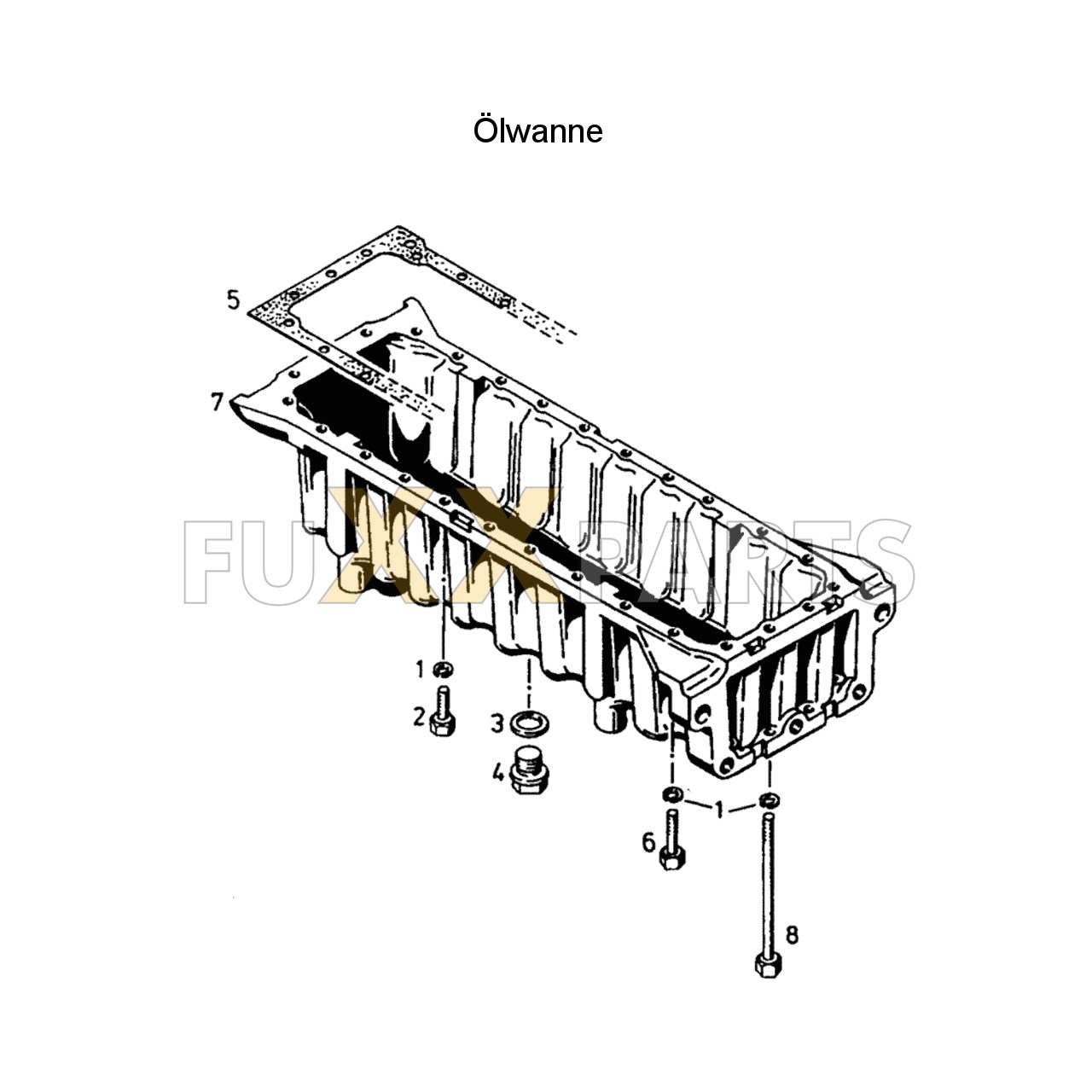 DX 160-76XX Ölwanne