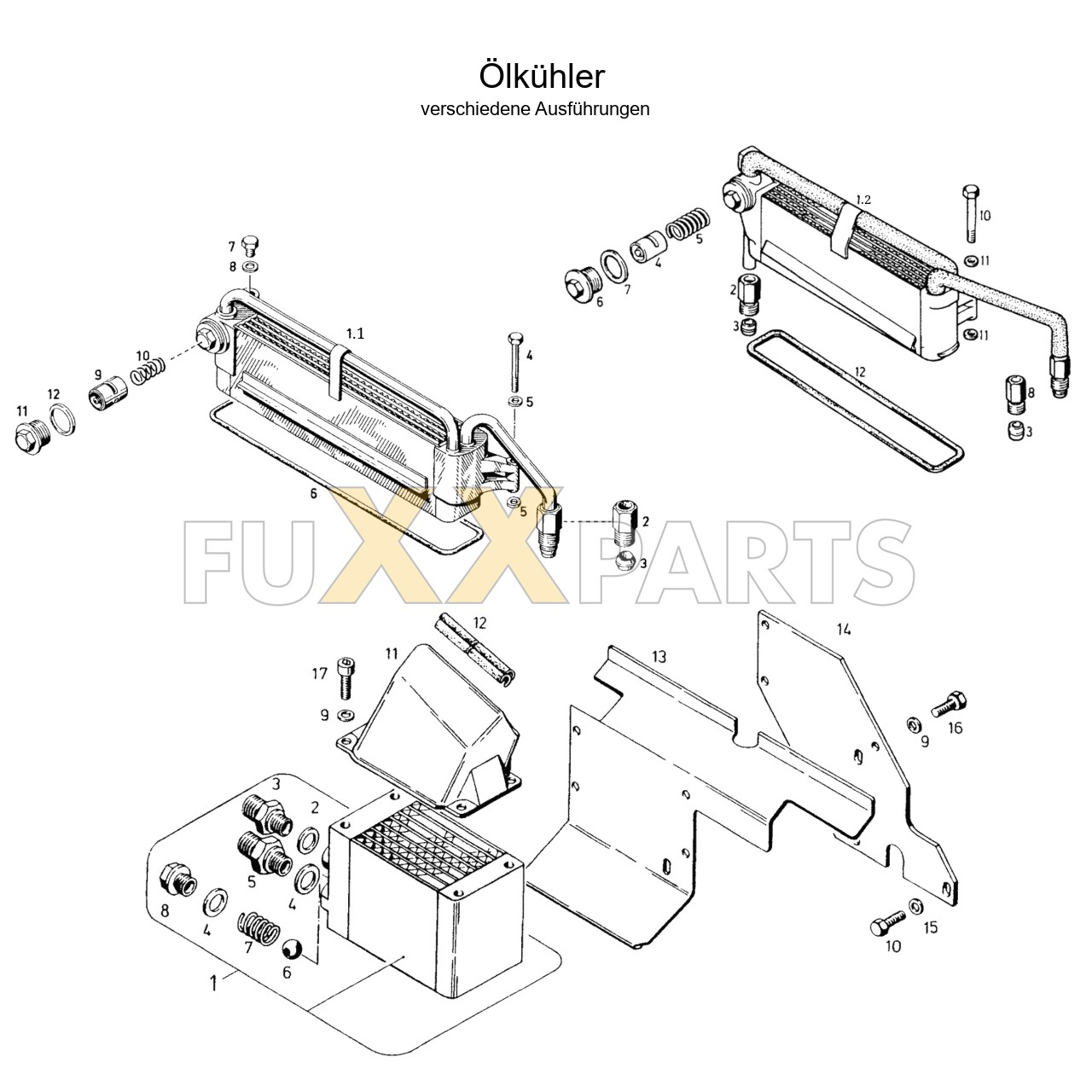DX 120-78XX Ölkühler