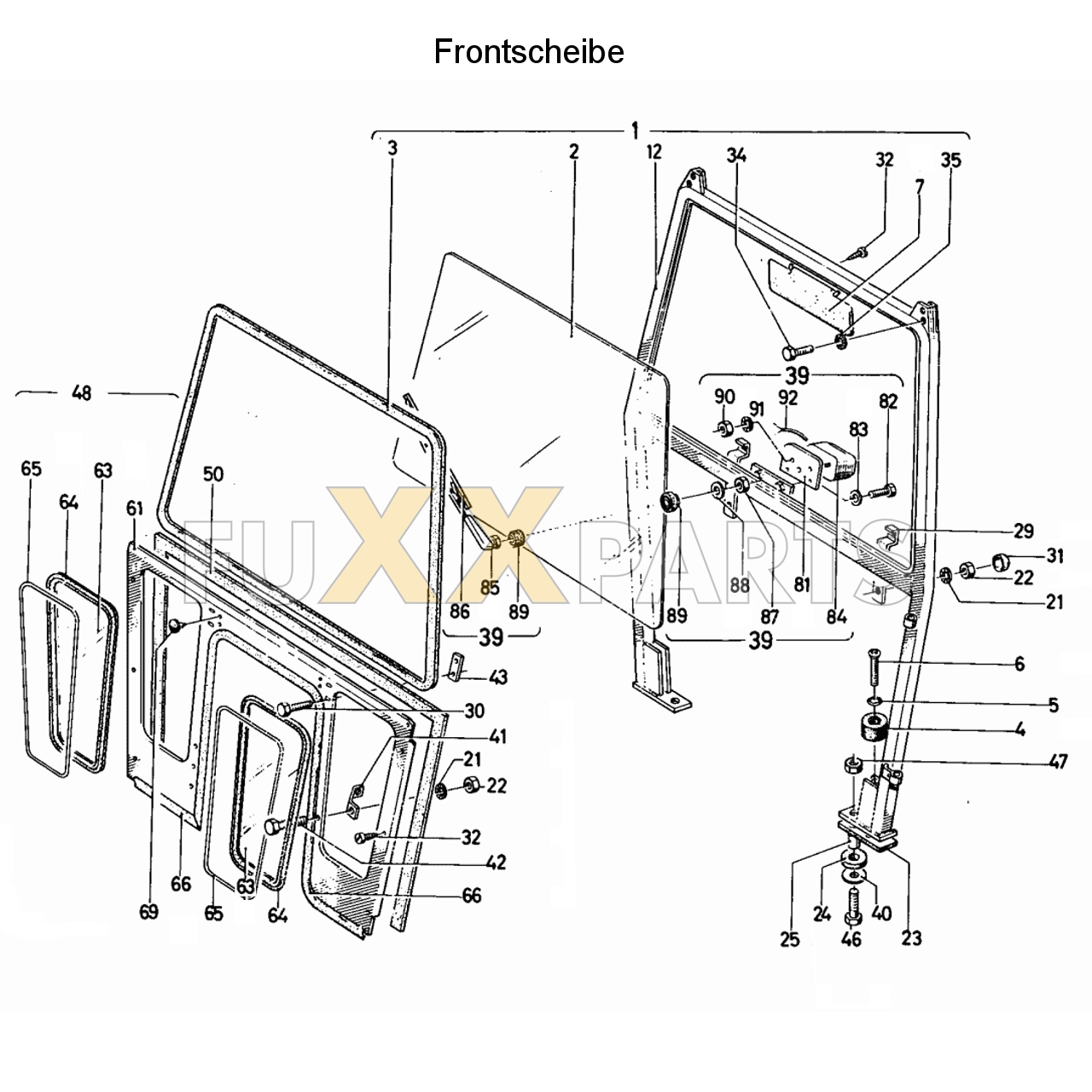 D 10006 Frontscheibe