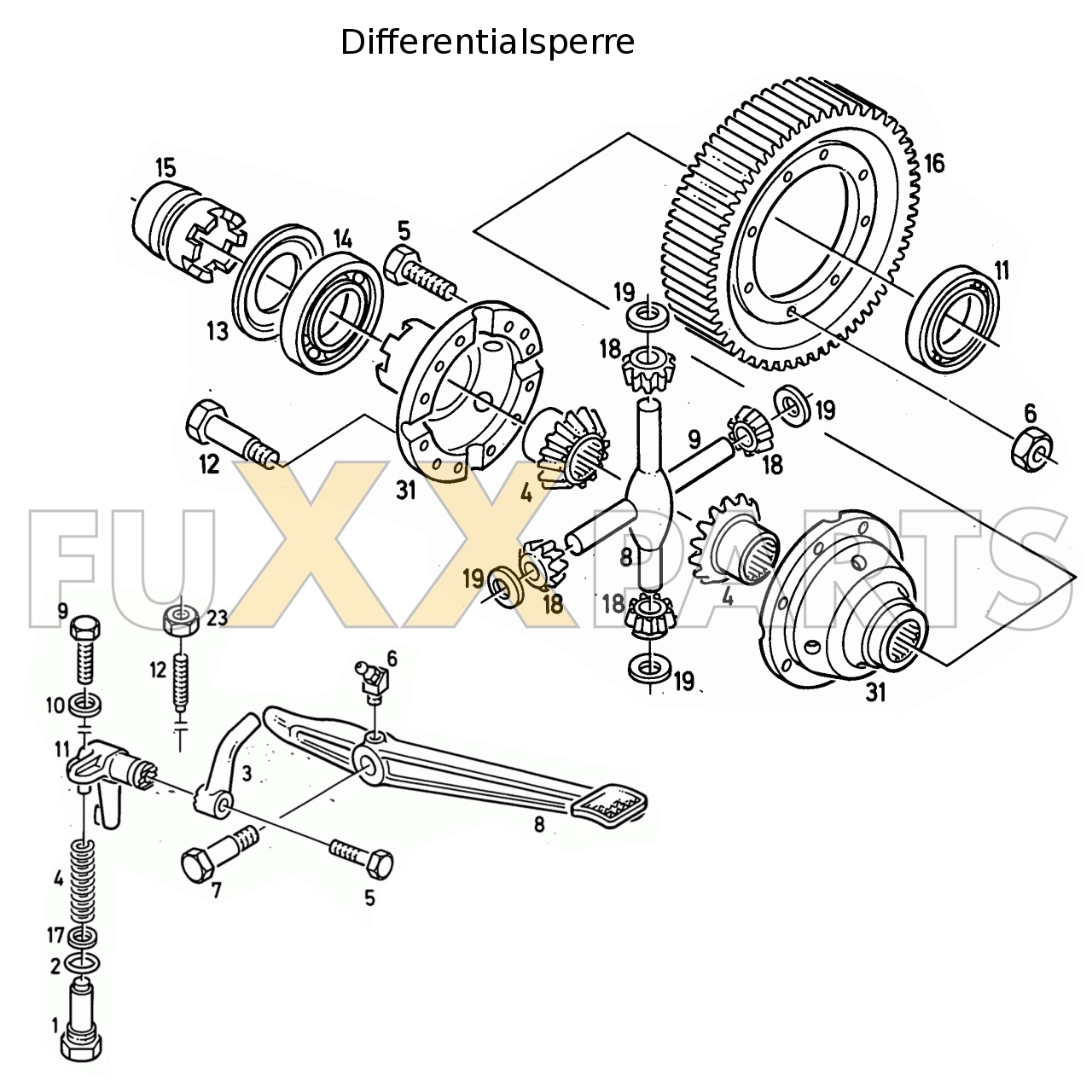 D 4006 Differentialsperre
