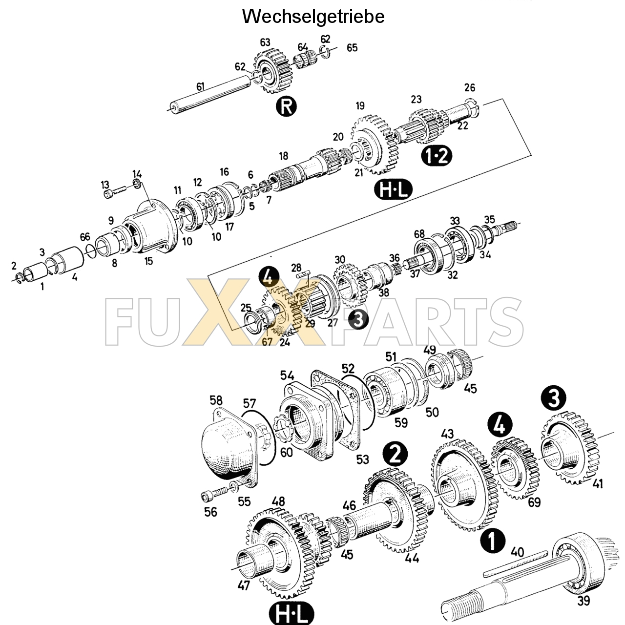 D 4007 Wechselgetriebe