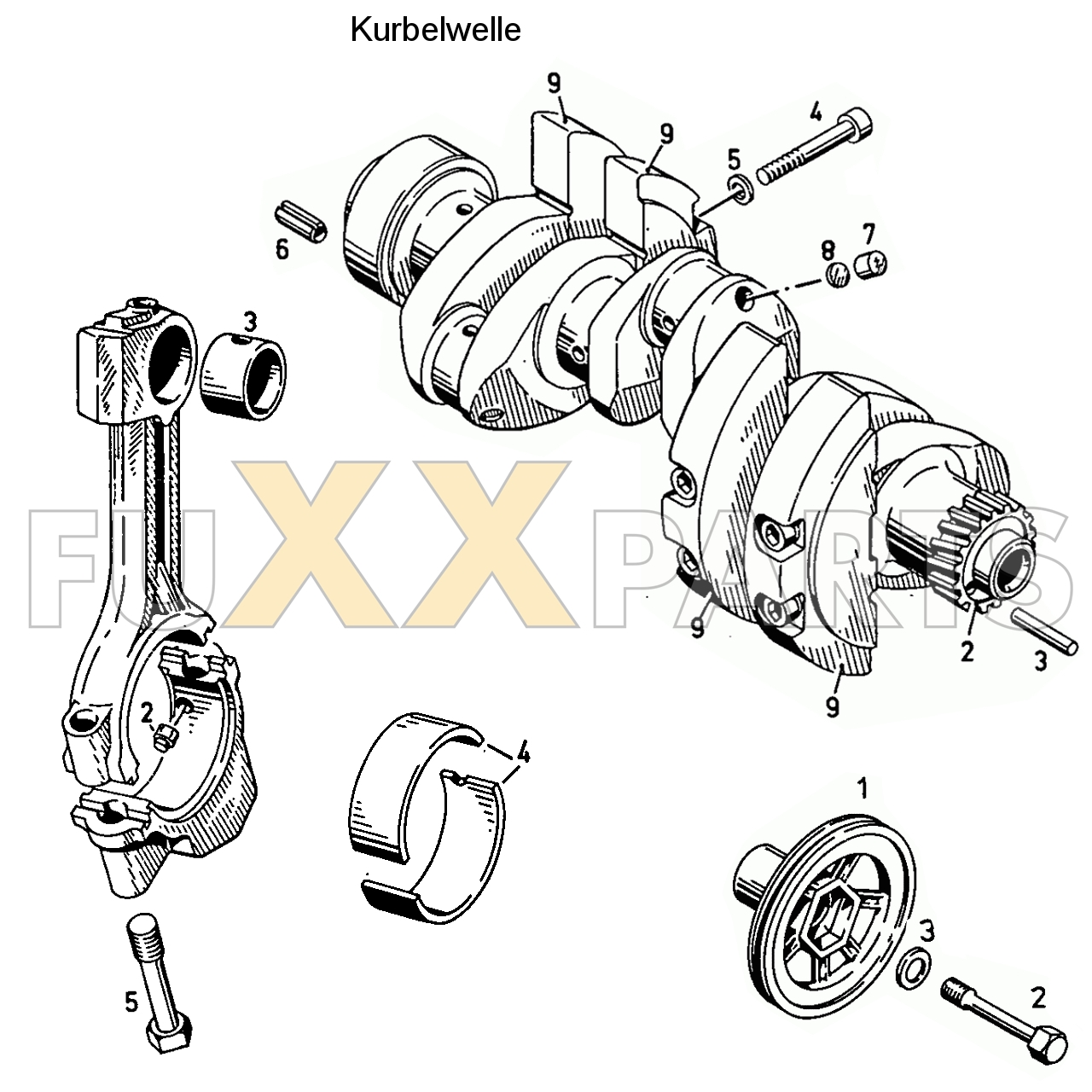 D 4006 Kurbelwelle