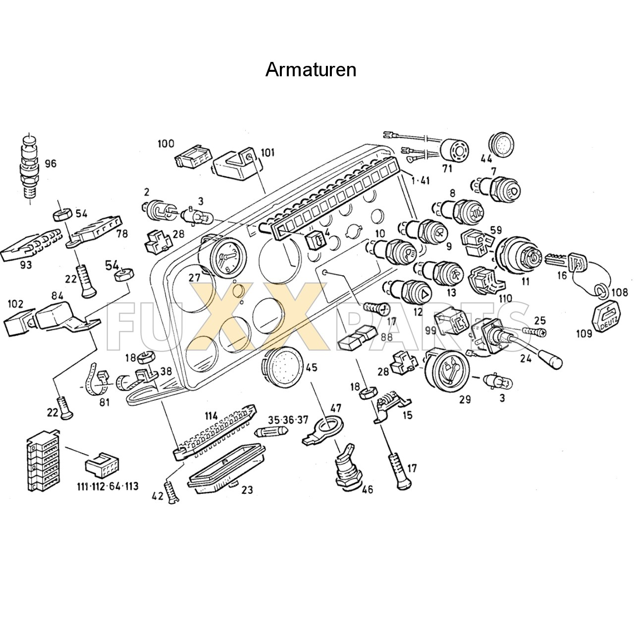 DX 85-78XX Armaturen