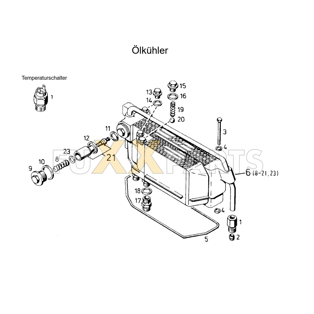 DX 4.10 Ölkühler