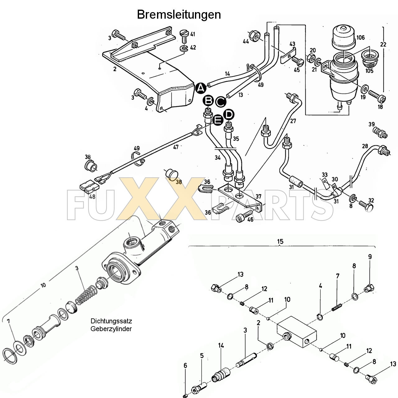 D 7206 Bremsleitungen