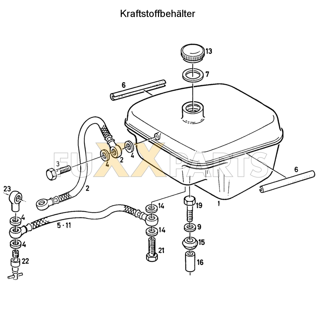 D 6807 Kraftstoffbehälter