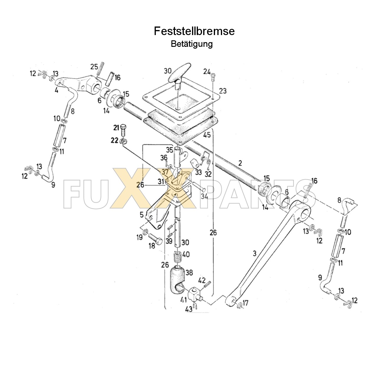 DX 120-76XX Feststellbremse 1