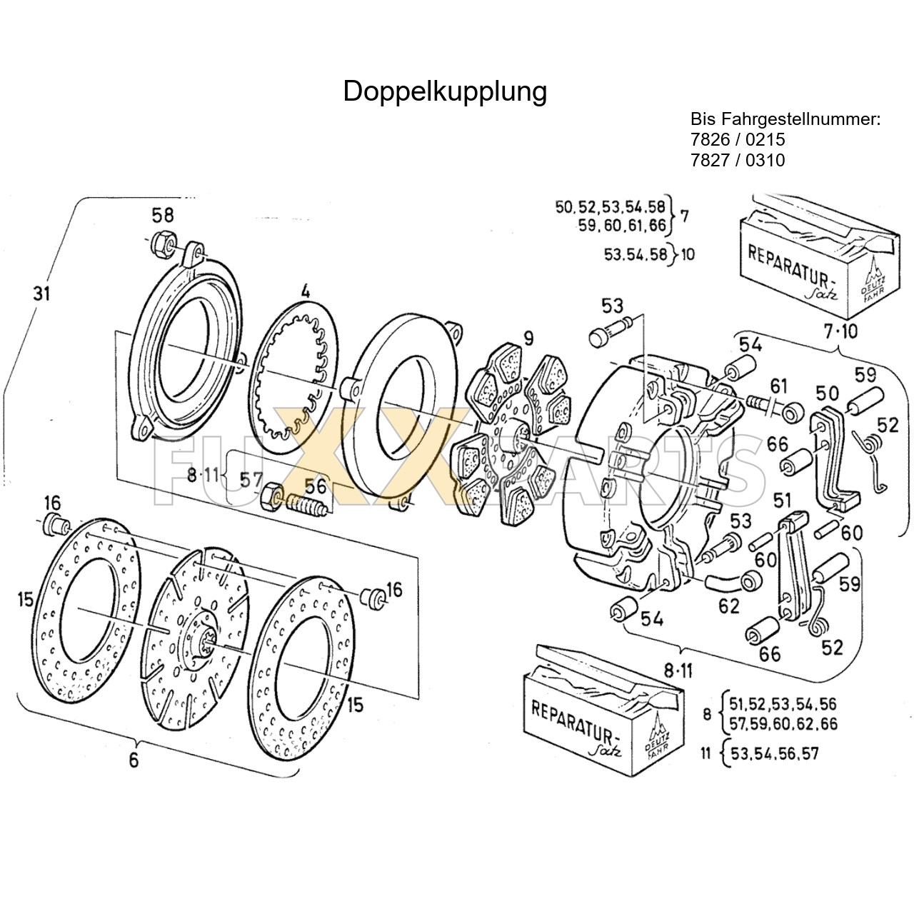DX 120-78XX Doppelkupplung 1