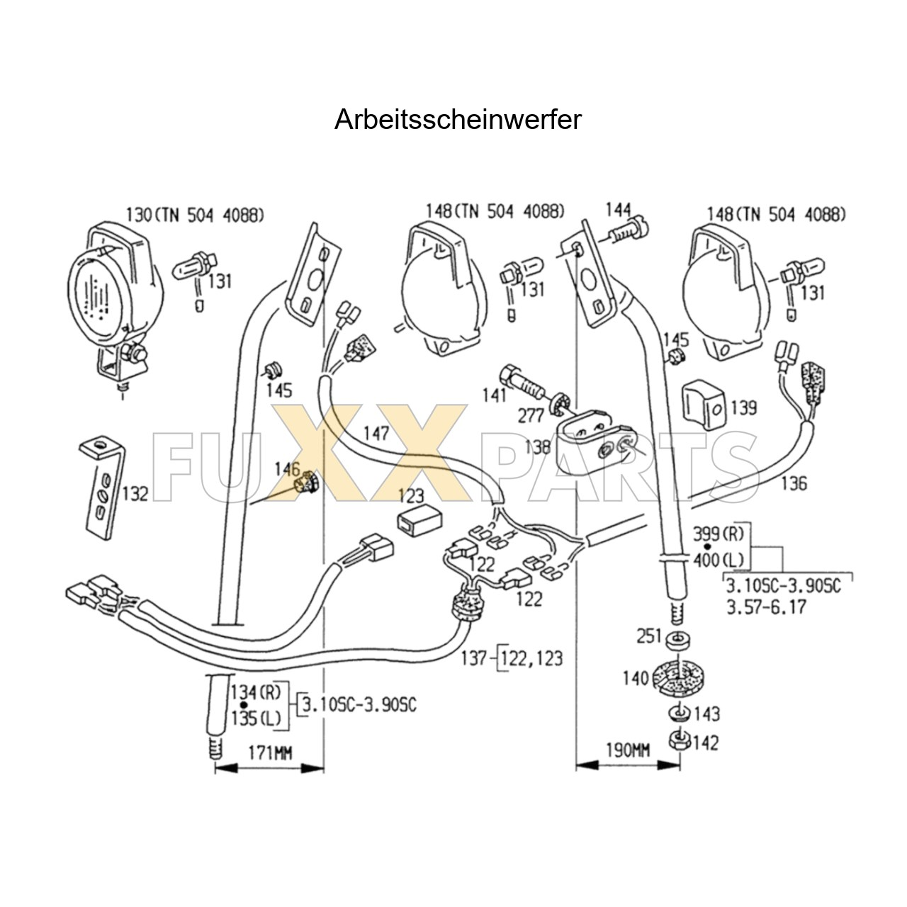 AgroXtra 6.17 Arbeitsscheinwerfer