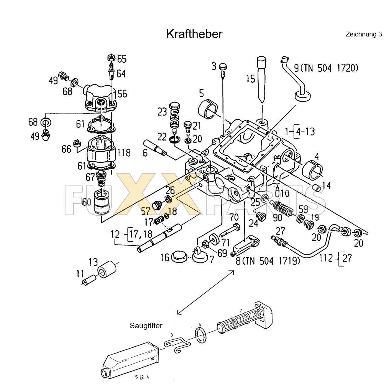 AgroStar 4.61 Kraftheber 3
