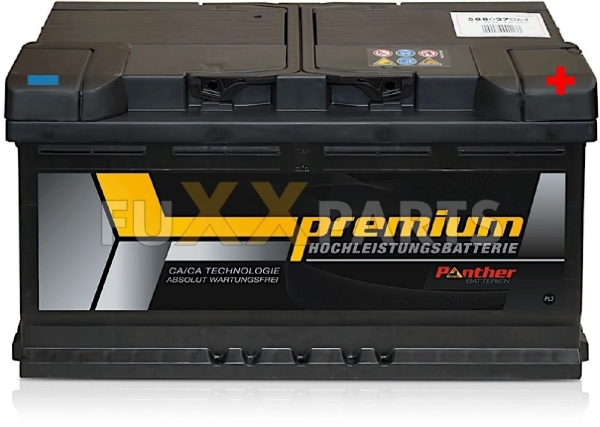 Batterie 12 V 88 AH 640 A