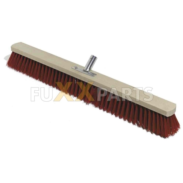 Saalbesen 50cm PVC rot HHG123093