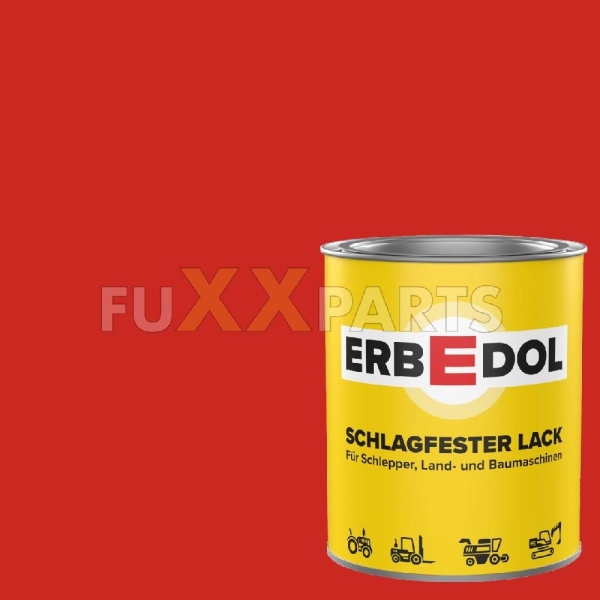 Farbe Erbedol Deutz rot ab 1974