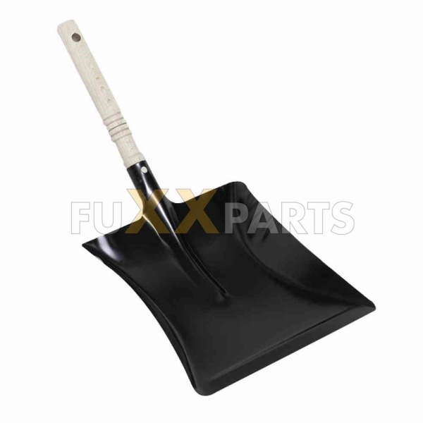 Metall-Kehrschaufel mit Buchenholzgriff HHG123060