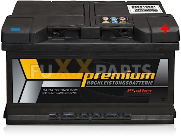 Batterie 12 V 63 AH 510 A