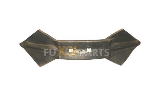 Doppelherzschar 135 mm / 60 mm System Lemken