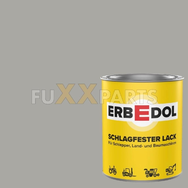 Farbe Erbedol Massey Ferguson silbermet