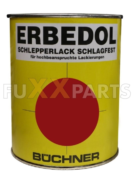 Farbe Erbedol Deutz rot alt