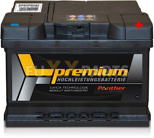 Batterie 12 V 55 AH 420 A